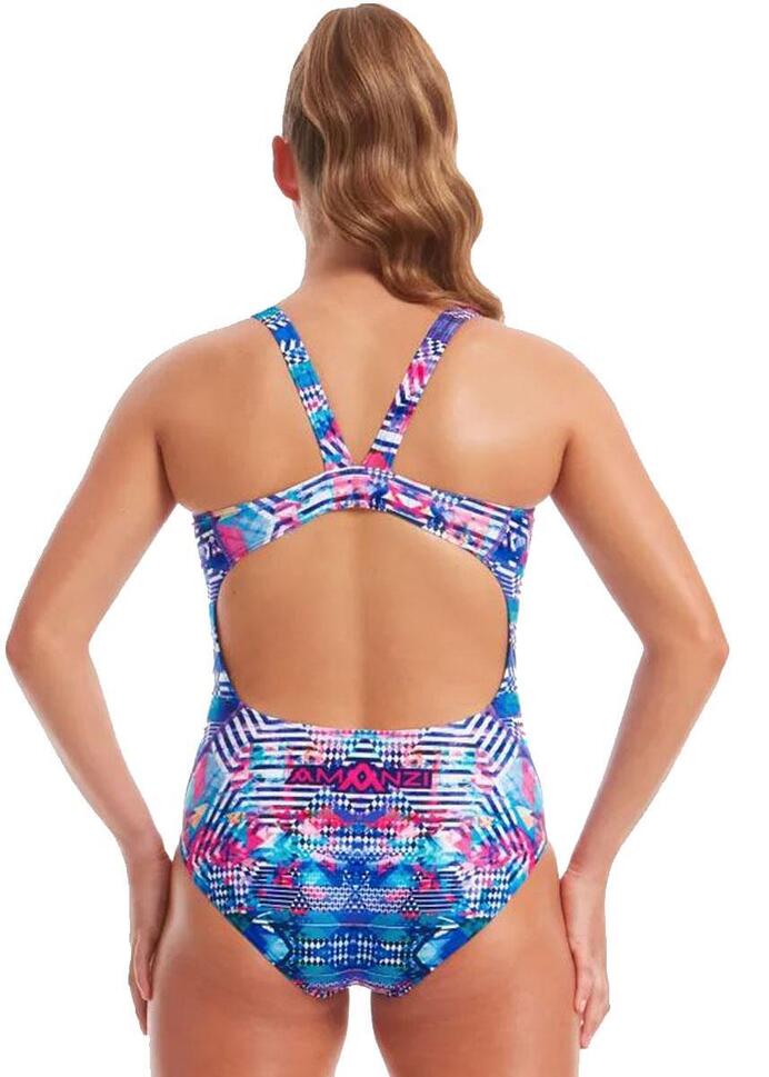 Amanzi Women'S Femme Futura Thick Strap Swimsuit – Rozmiar 34