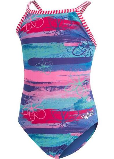 Dolfin Maillot de bain à imprimé Surfs Up pour fille