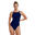 TYR DiamondFit Durafast Elite Solid badpak - marineblauw - maat 34