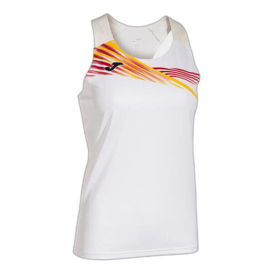 Débardeur Running Femme Joma Elite X Blanc