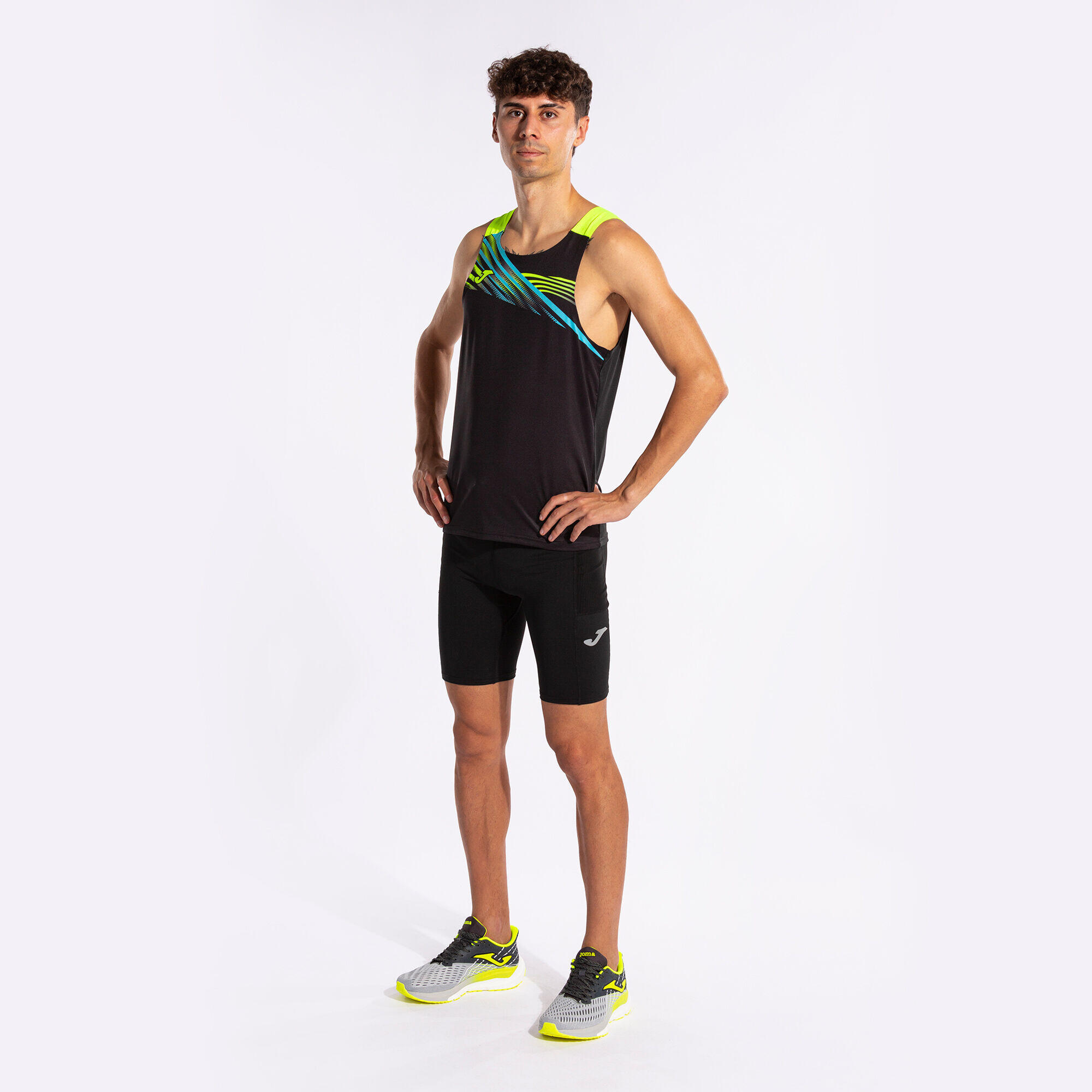 Joma Toledo Canottiera Uomo | Leggera E Traspirante | Girocollo Elasticizzato | Logo Ricamato - 5