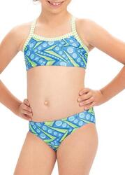 Bikini 2 pièces imprimé Zenon pour filles Dolfin - Taille 14 ans