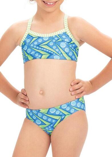 Bikini 2 pièces imprimé Zenon pour filles Dolfin - Taille 16 ans