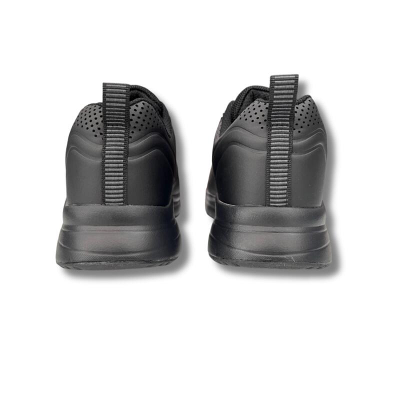 Zapatillas Running Hombre J'Hayber Champer Black Negro Piel Antideslizantes 4/5