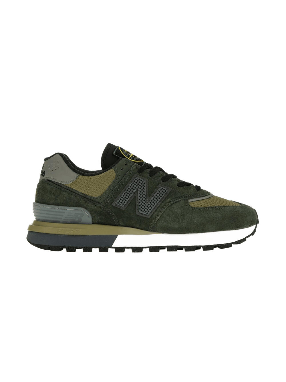 New Balance 574 Legacy Stone Island Dark Green 5/5