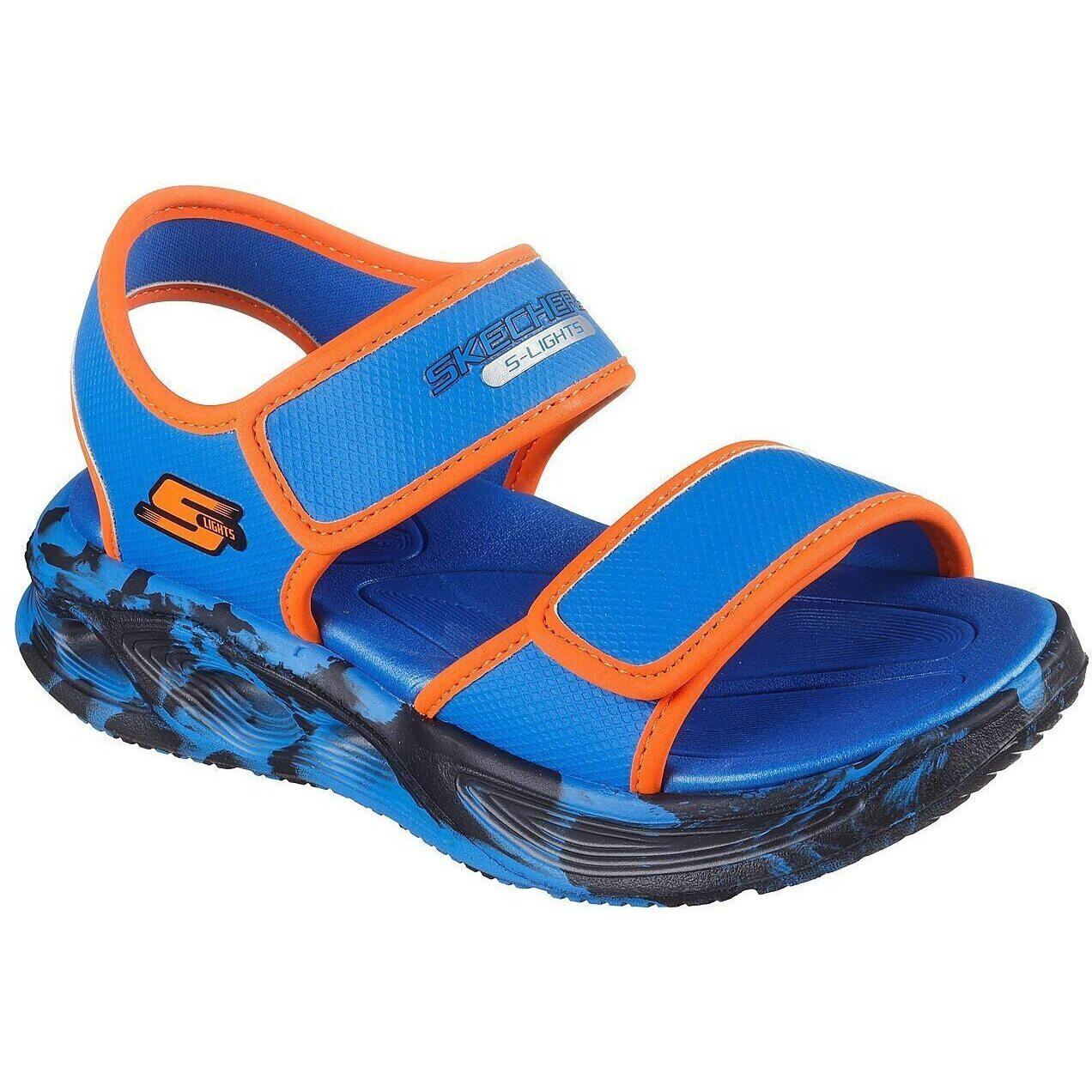 Skechers - Sandales Skechers S Lights-sola Glow S, Bleu, Enfants - Chaussures De Sport - Bleu - 36,5 - Decathlon