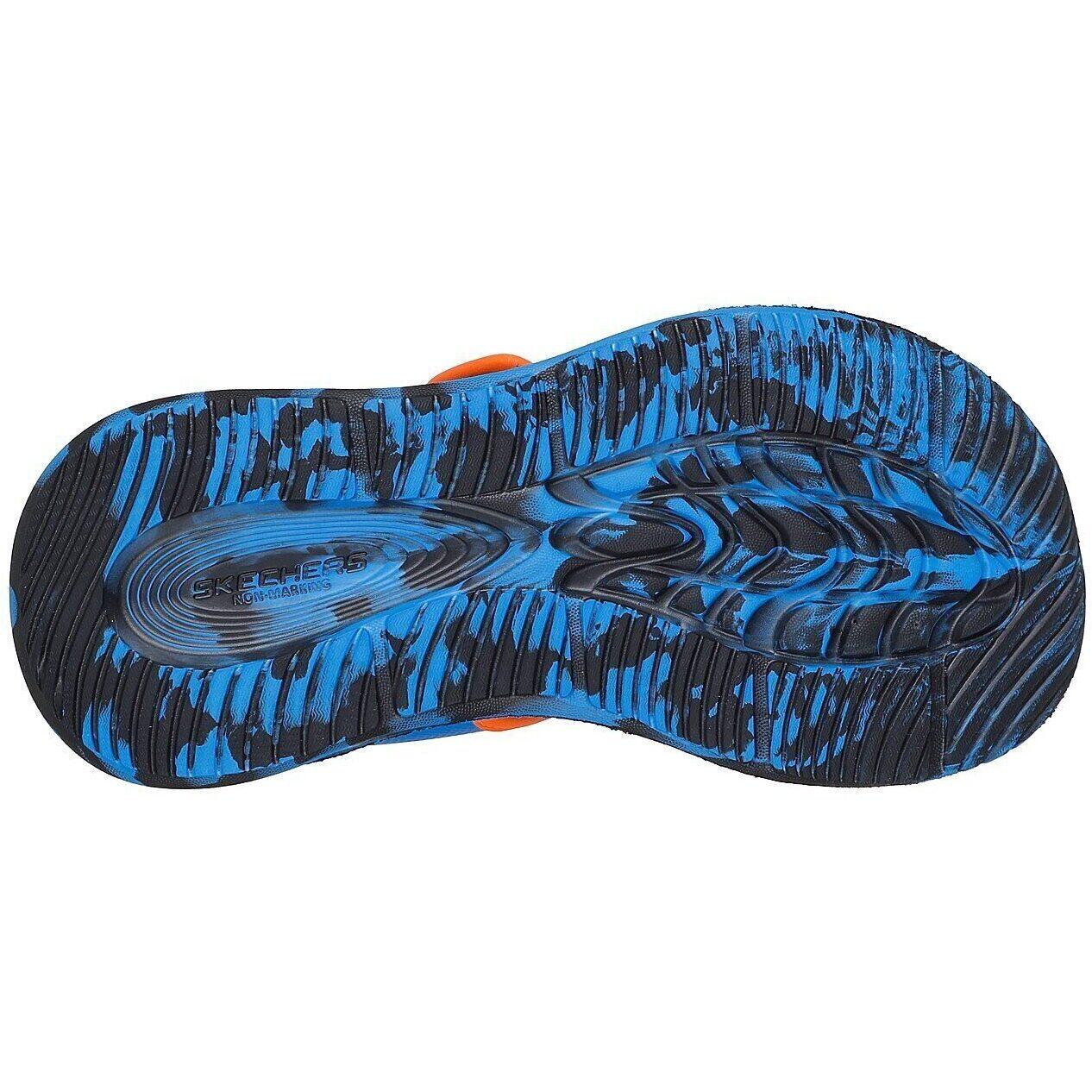 Sandales Skechers S Lights-sola Glow S, Bleu, Enfants 5/5