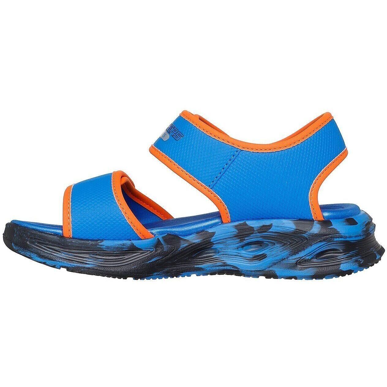 Sandales Skechers S Lights-sola Glow S, Bleu, Enfants 4/5
