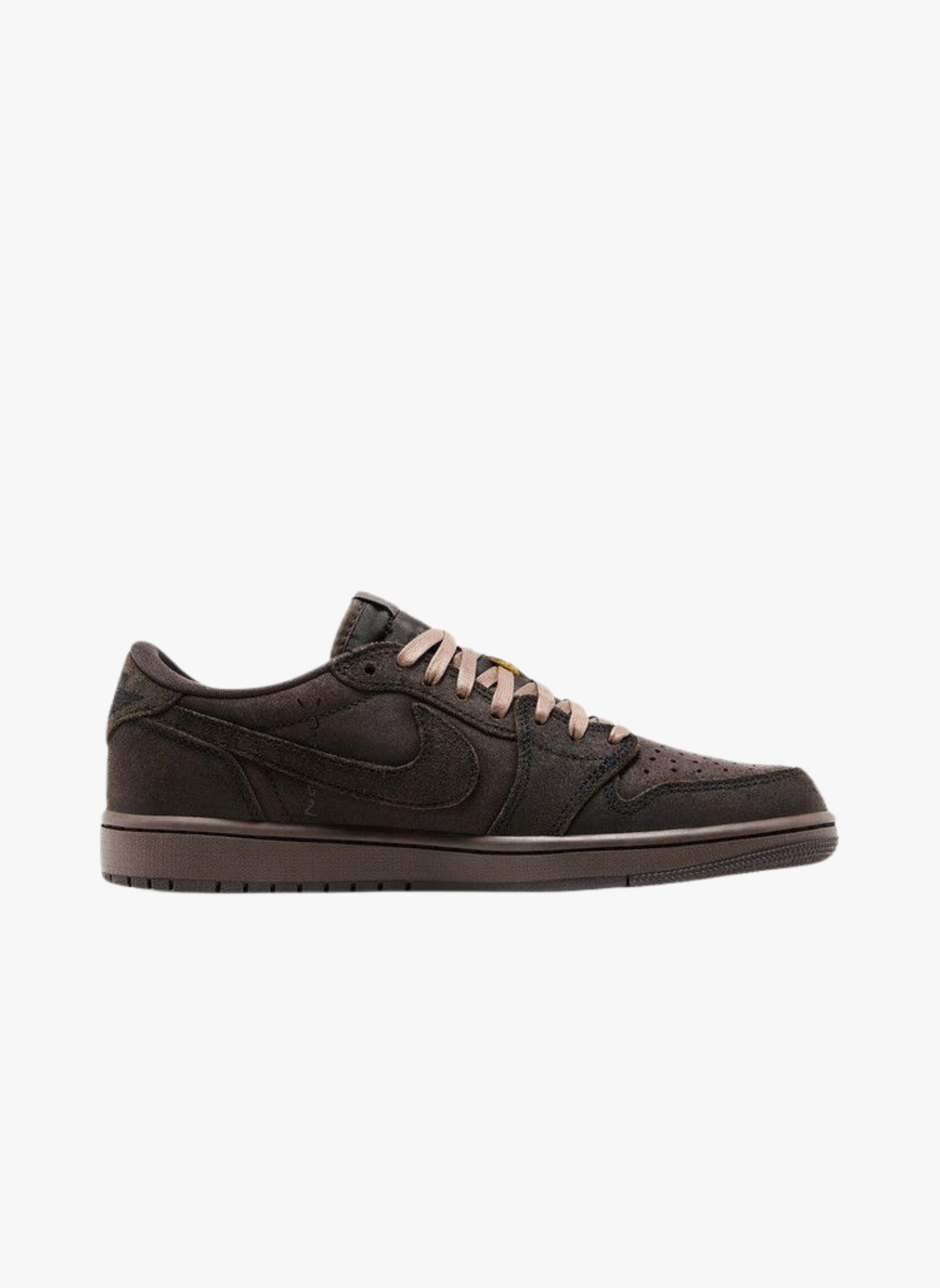 Air Jordan 1 Retro Low OG SP Travis Scott Velvet Brown 3/6