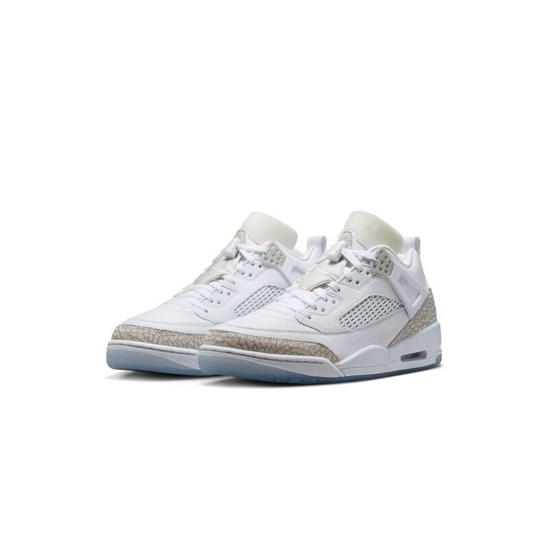 Jordan Spizike Low Weiss Metallic Silber Barely Blue Neutral Grey 2/5