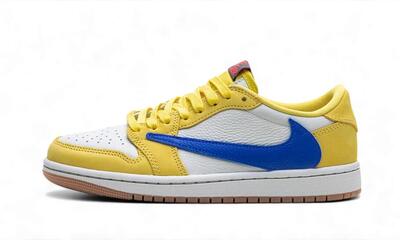 Air Jordan 1 Retro Low OG SP Travis Scott Canary