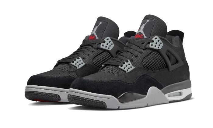 Air Jordan 4 Black Canvas 2/5