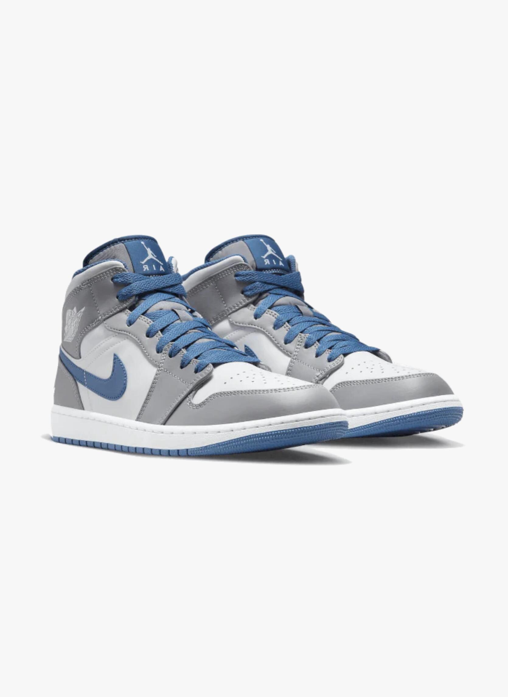 Air Jordan 1 Mid True Blue 4/5