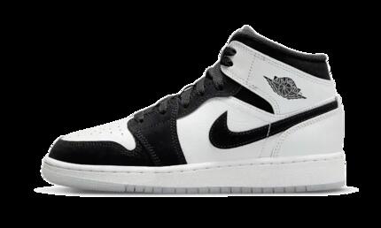 Air Jordan 1 Mid SE Ice Blue Black