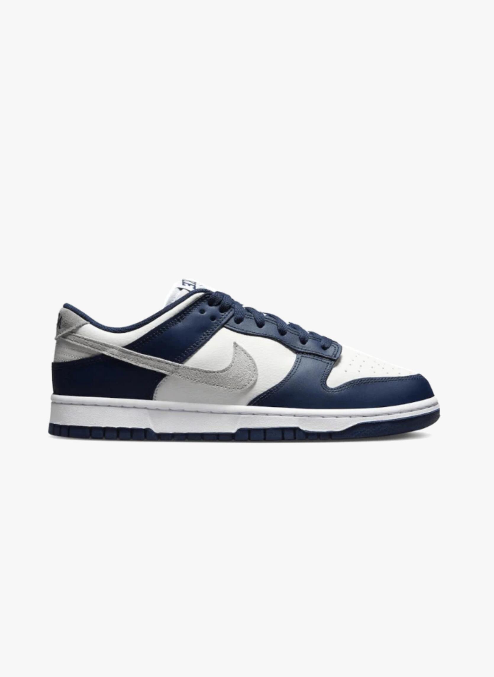 Dunk Low Summit White Midnight Navy 3/5