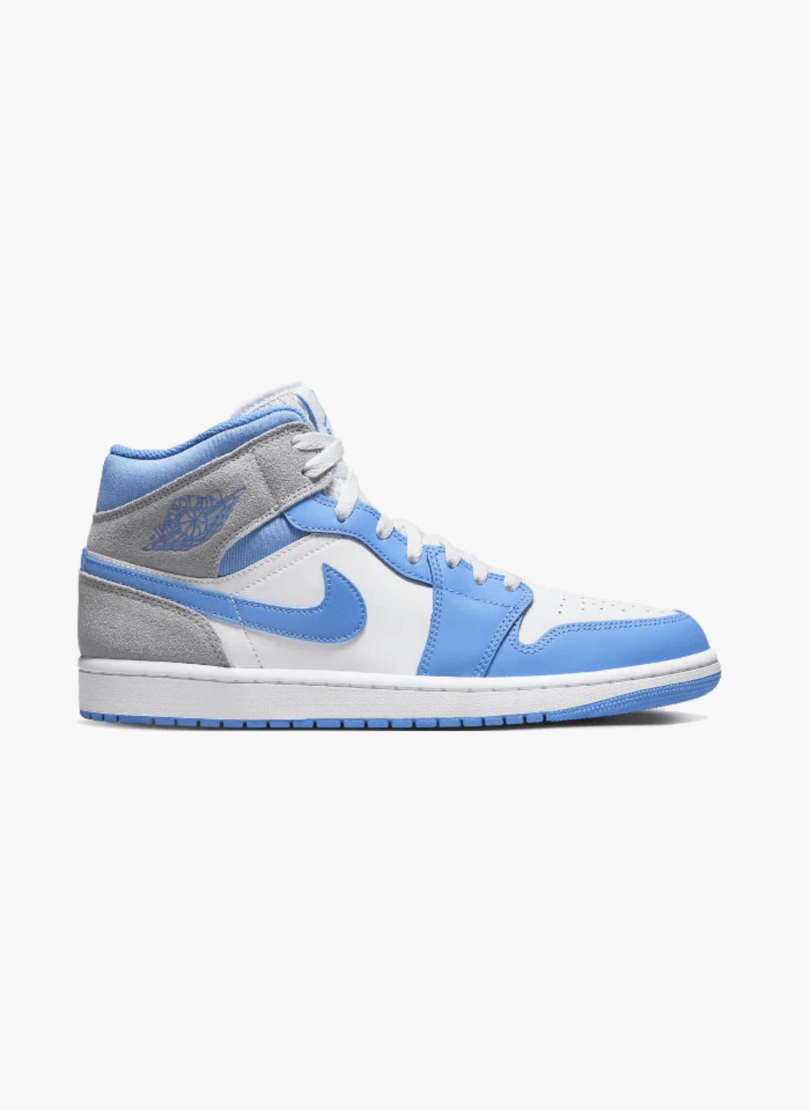 Air Jordan 1 Mid University Blue Grey - Taille : 40.5 EU 3/5