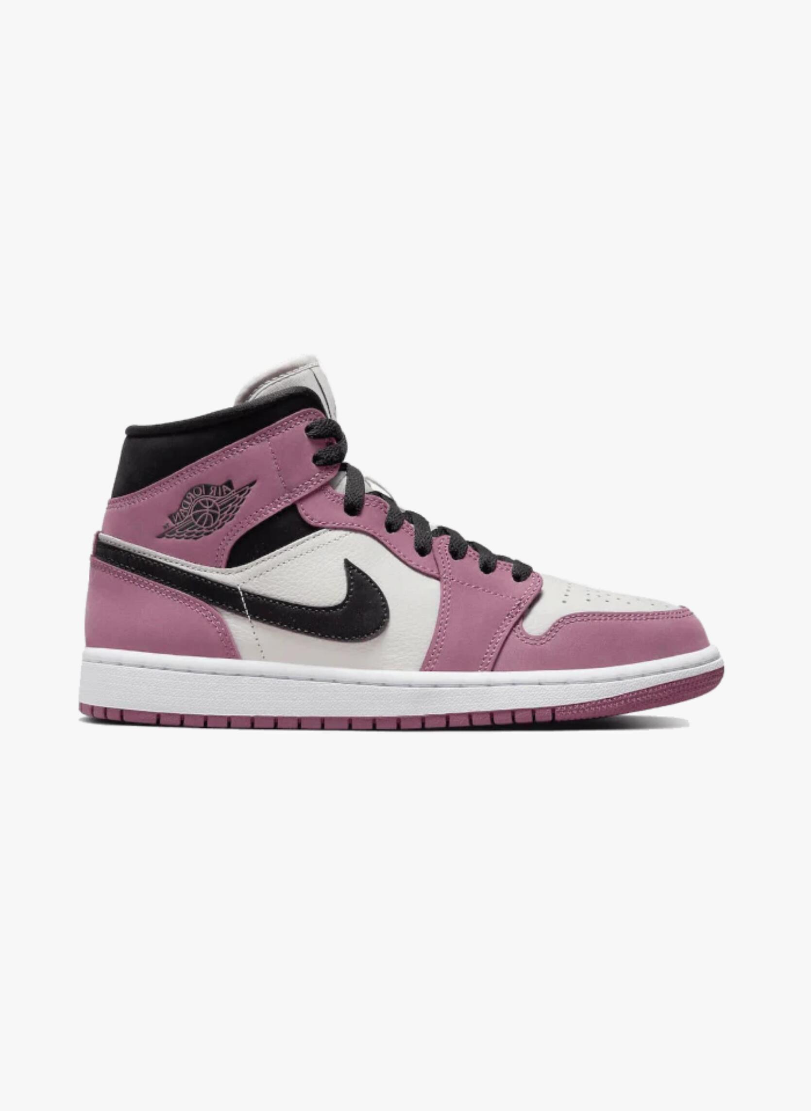 Air Jordan 1 Mid Light Mulberry 3/5