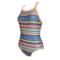 Maillot de bain Dolfin Conga Line pour filles - Taille 10 ans