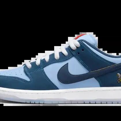 WHITE / BLUE