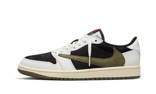 Air Jordan 1 Retro Low OG SP Travis Scott Olive