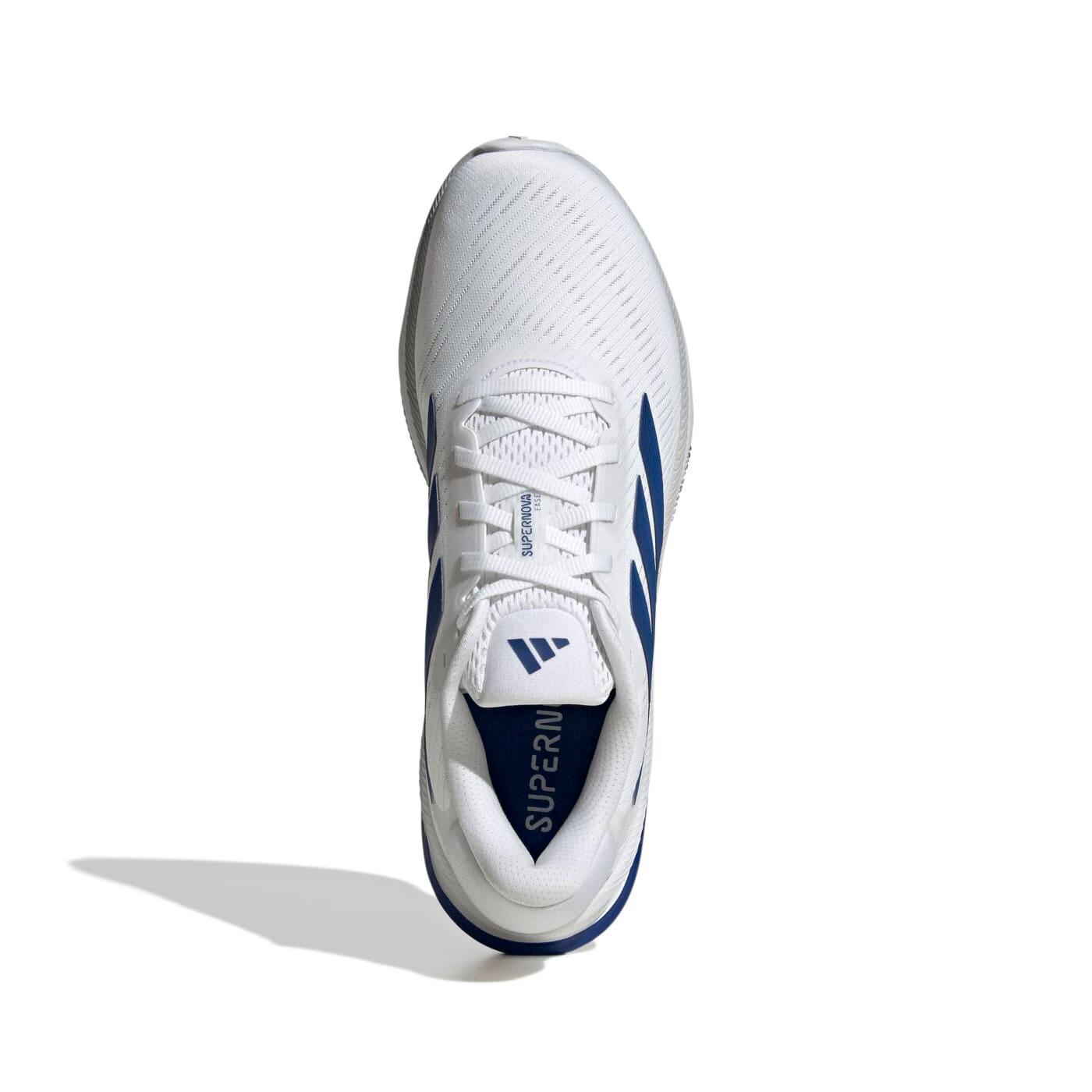 Scarpe Da Running Adidas Supernova Ease Bianche E Blu Royal 4/7