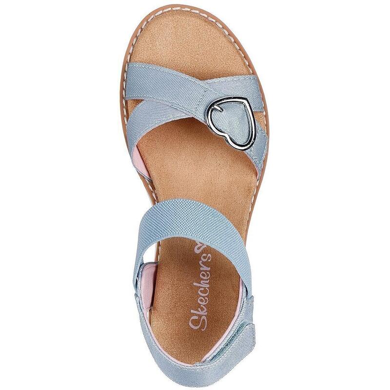 Sandale copii Skechers Miss Desert Kiss Hi, Albastru