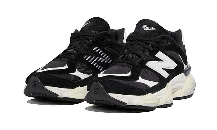 New Balance 9060 Black White 2/5