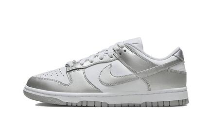 Dunk Low Metallic Silver - Taille : 39 EU