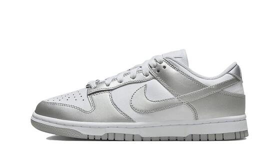 Dunk Low Metallic Silver - Taille : 39 EU