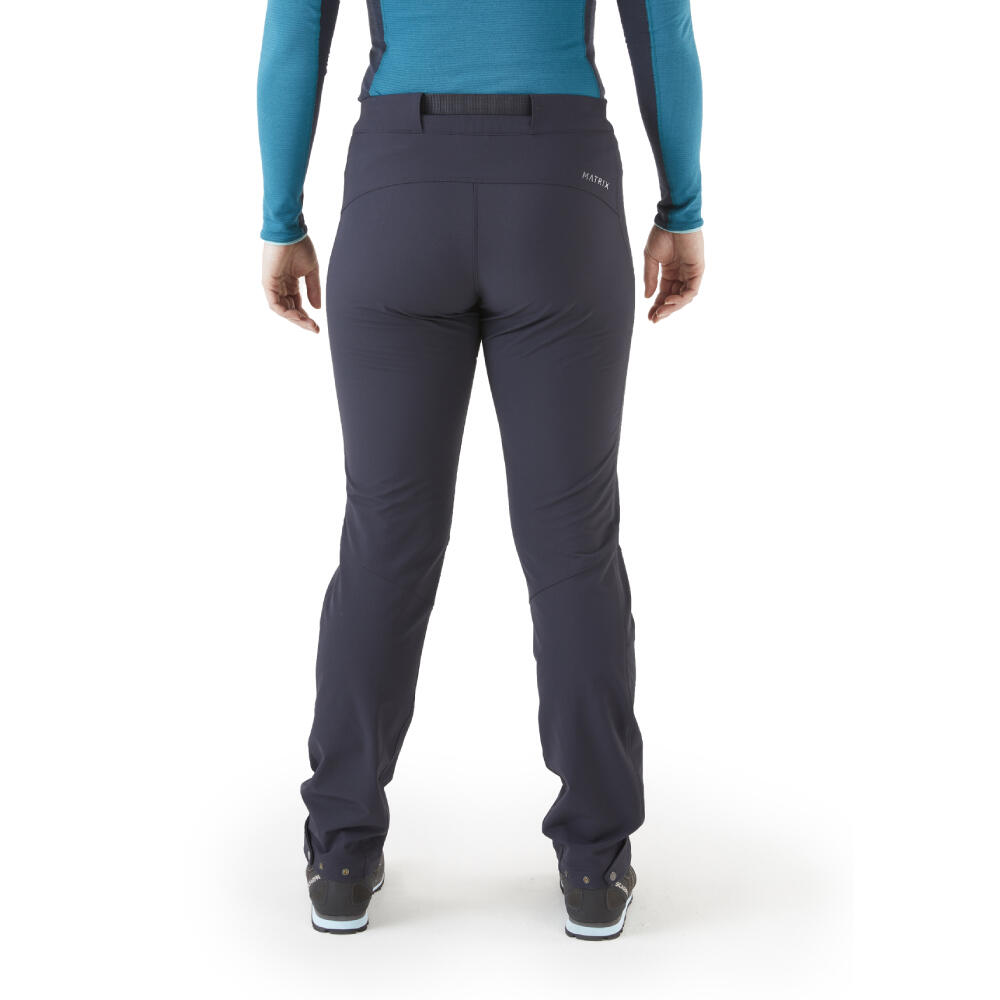 Pantaloni softshell da donna Rab Incline AS 2/7