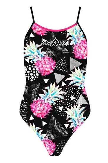 Maillot de bain AMANZI Havana Pro Back femme - Taille UK 38/EU 48