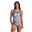 Arena Earth X Criss Cross Back Badpak - Zwart / Wit Multi - Maat 28