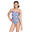 Maillot de bain Zoggs Sprintback pour fille - Imprimé rythmique - Taille 30