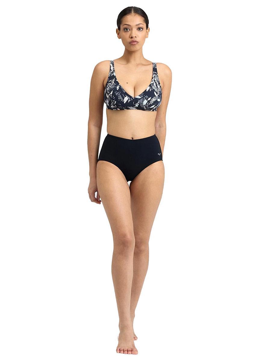 Maillot de bain deux pièces Arena Bodylift Francy - Noir/Blanc - Taille 36 5/6