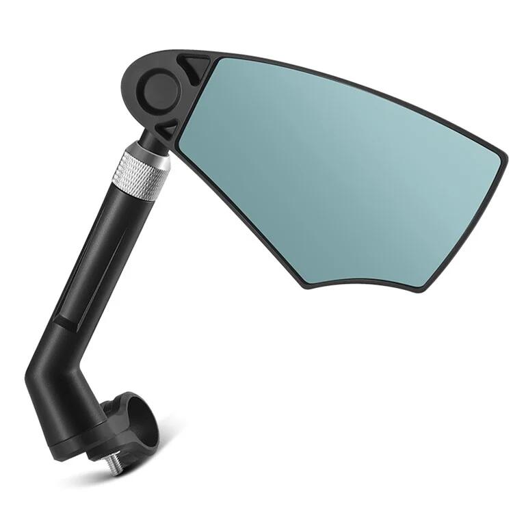 Espelho retrovisor de bicicleta antirreflexo retrátil, para bicicleta - direita