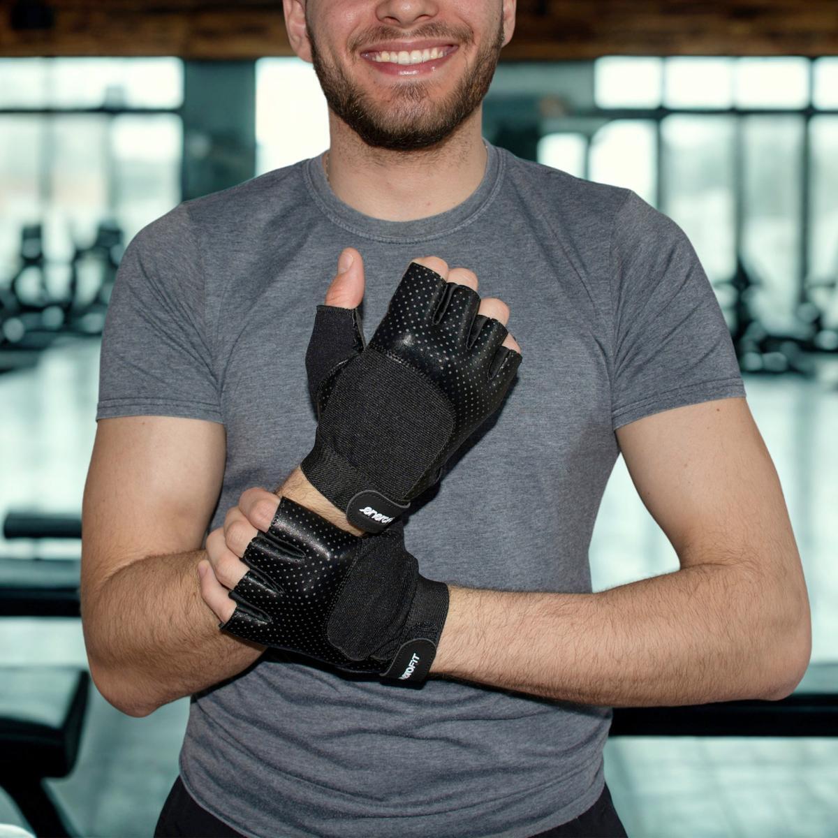 Rękawice Fitness Enero Fit uniwersalne 5/6