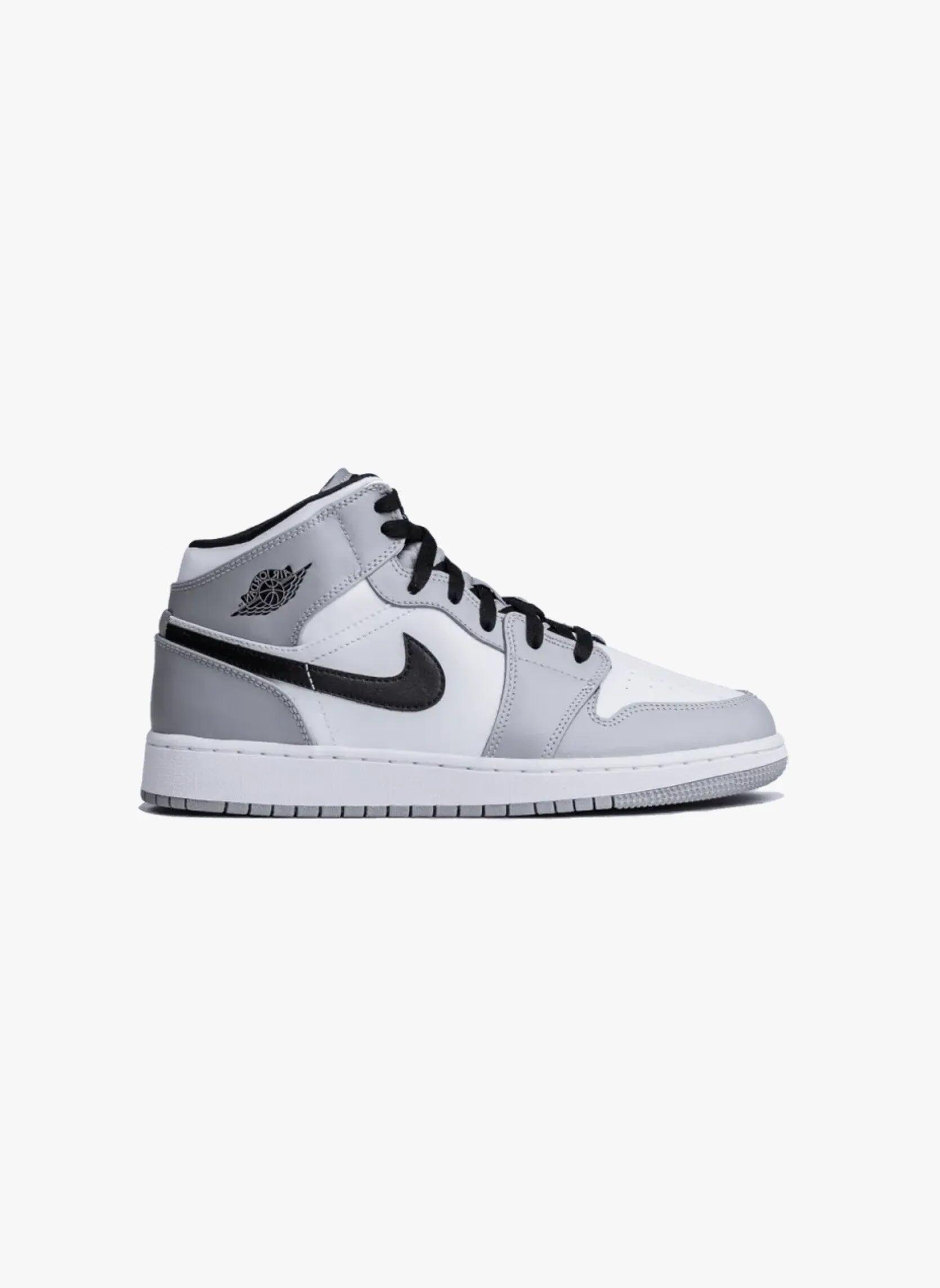 Air Jordan 1 Mid Light Smoke Grey 3/5