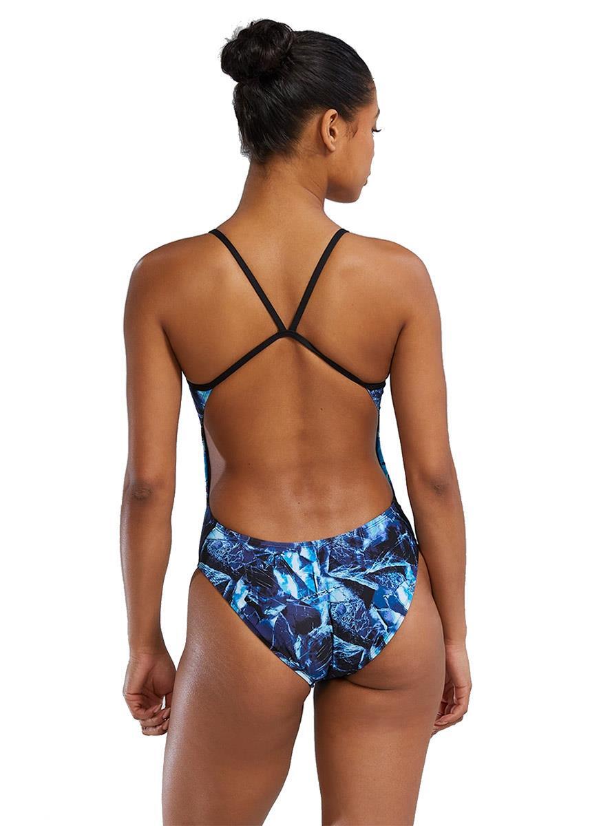 Maillot de bain TYR Durafast Elite Reflecta Cutoutfit - Bleu glacier - Taille 36 3/5