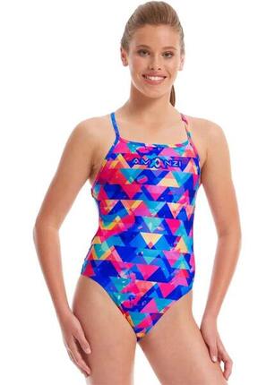 Amanzi Maillot de bain Spectrum à nouer dans le dos pour femme