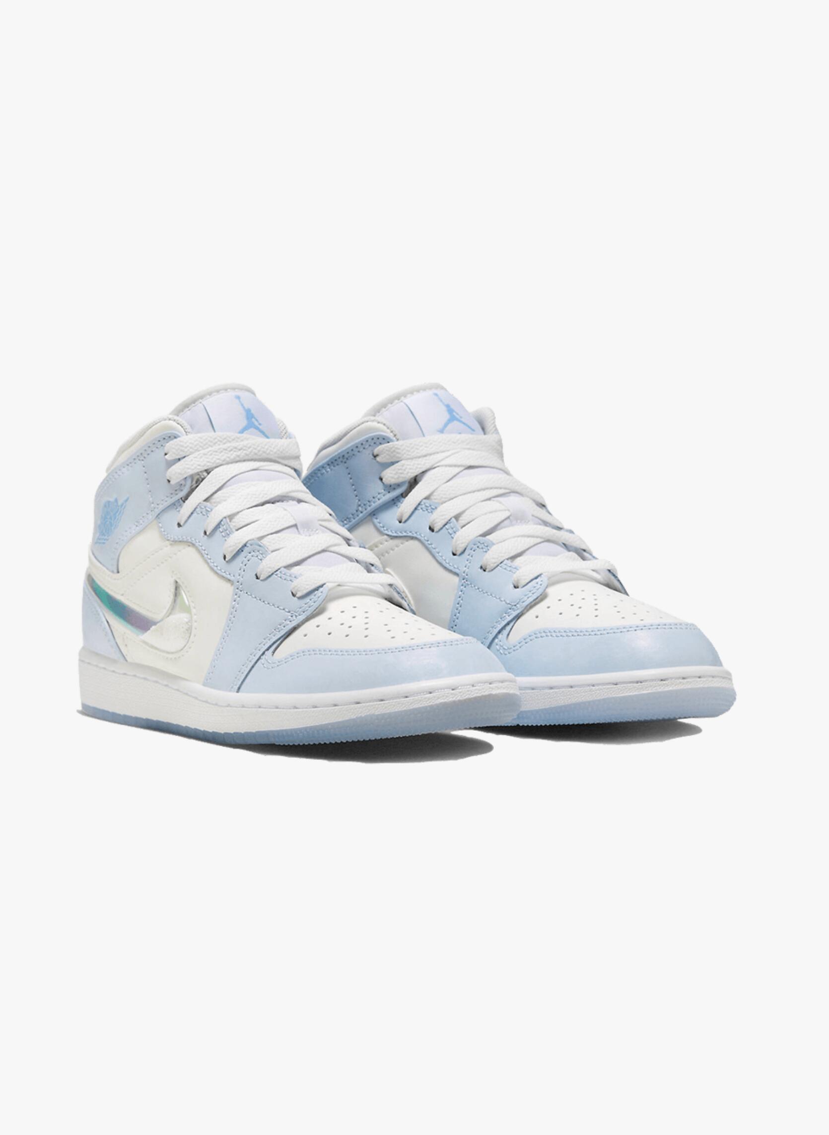 Air Jordan 1 Mid Glitter Swoosh 4/5