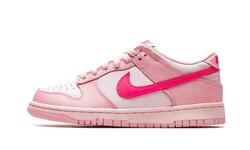 Nike Dunk Low Triple Pink (GS) (Barbie)