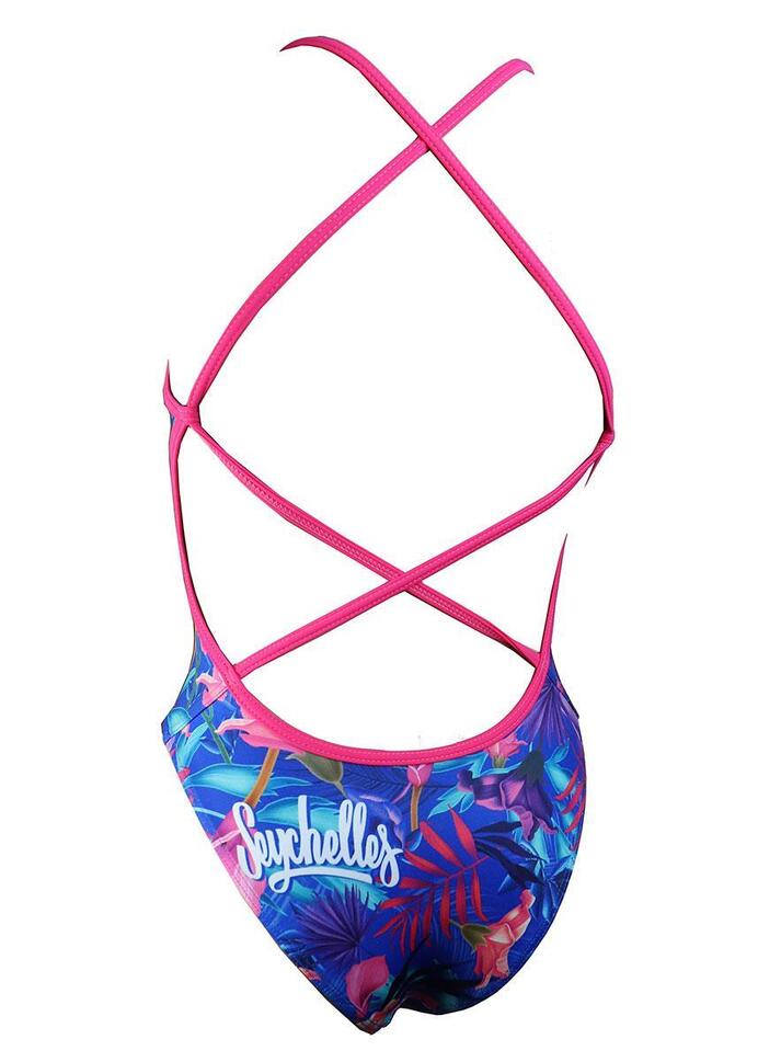 Turbo Sirene Seychelles Pattern Swimsuit – Royal Size 30