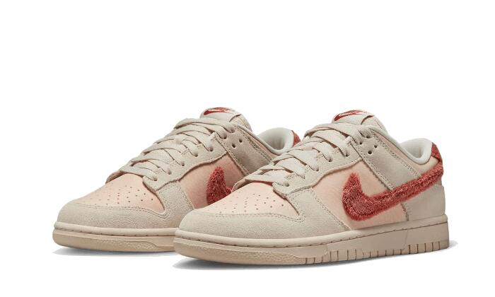 Schoenen - lifestyle - dunk low - terry - shimmer, pearl white 2/5