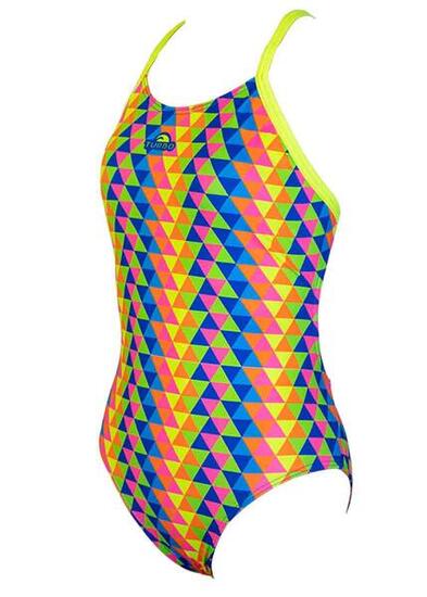 Costume da bagno Turbo Girl Tridimension Pro-Racer - Multicolore-30