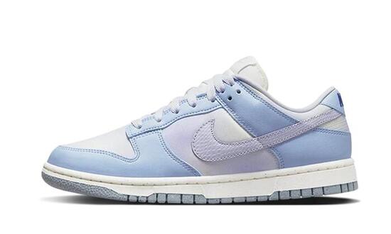 Dunk Low White Blue Airbrush