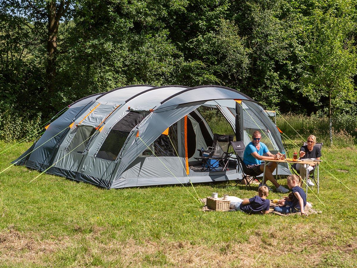 Segunda vita - Tienda de campaña túnel - Egersund 7 XL Sleeper Protect 3/7