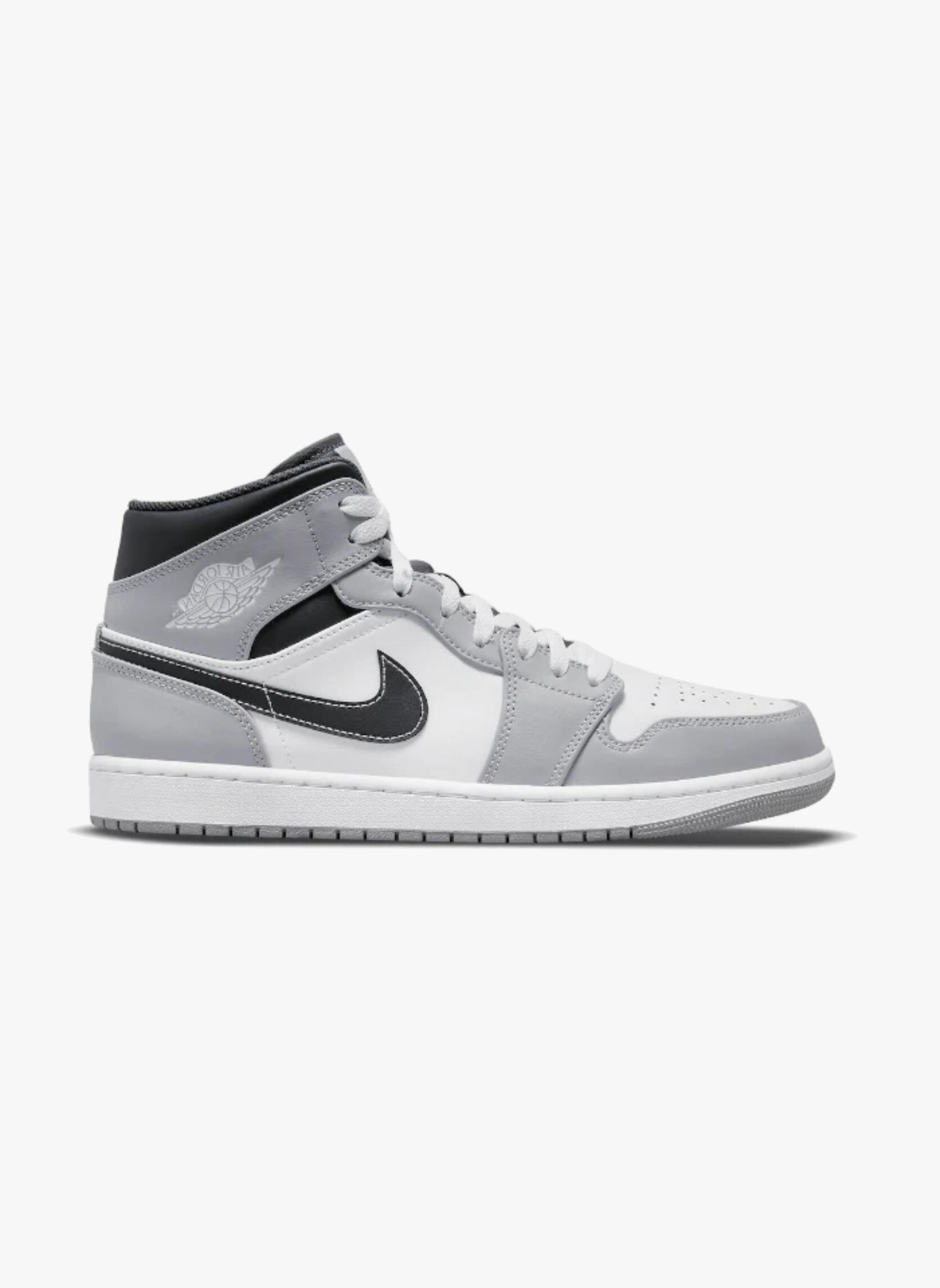 Air Jordan 1 Mid - Light Smoke Grey Anthracite 3/7