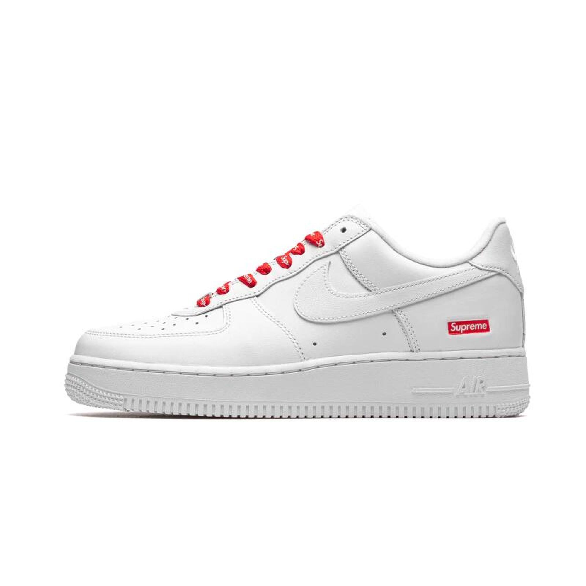 Nike - Air Force 1 Low White Supreme - Baskets - Blanc - 45 - Decathlon