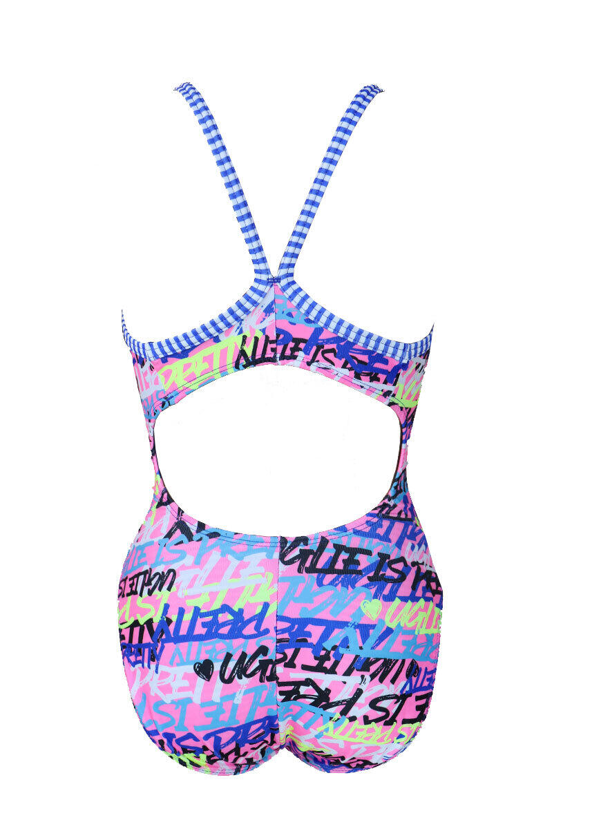 Costume da bagno Dolfin Girl So Prety V-2 Back - Taglia 28 5/6