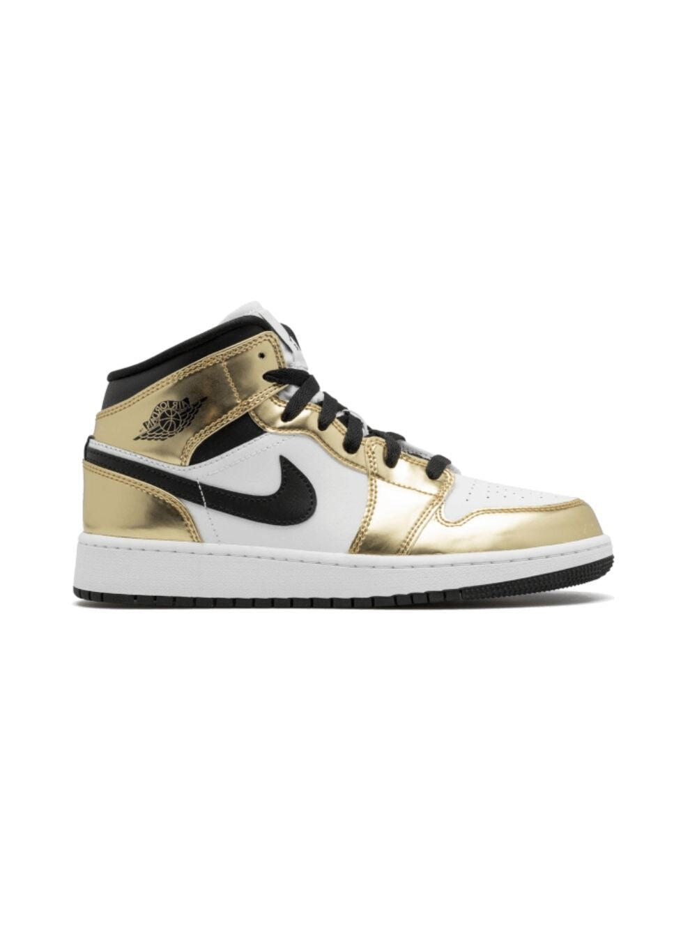 Air Jordan 1 Mid White Metallic Gold - Taille : 40 EU 5/5